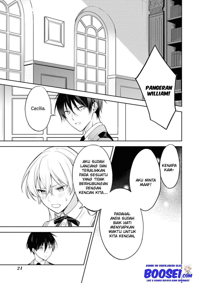 Though I May Be a Villainess, I’ll Show You I Can Obtain Happiness! Chapter 23 Bahasa Indonesia